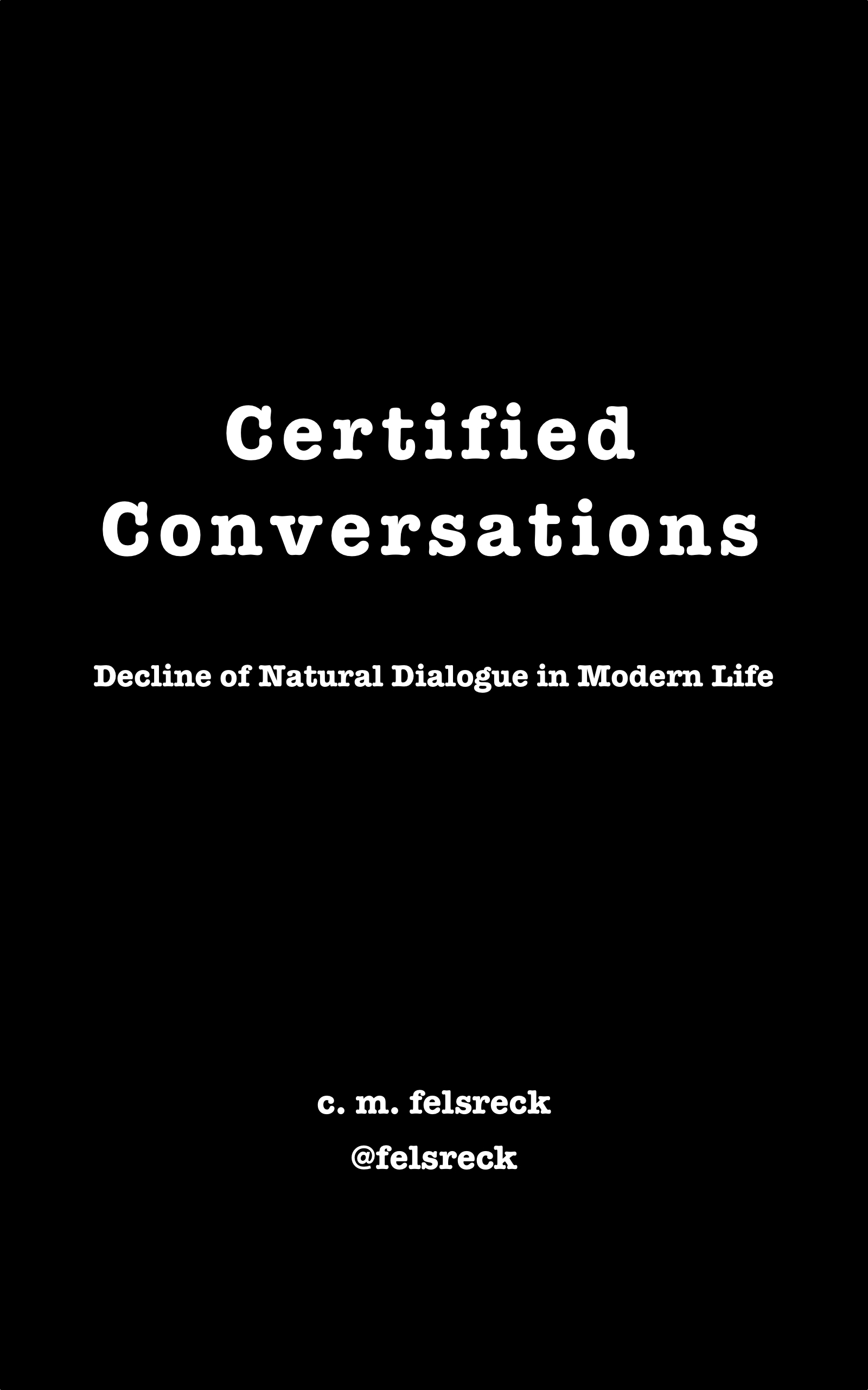 Certified Conversations Book Cover